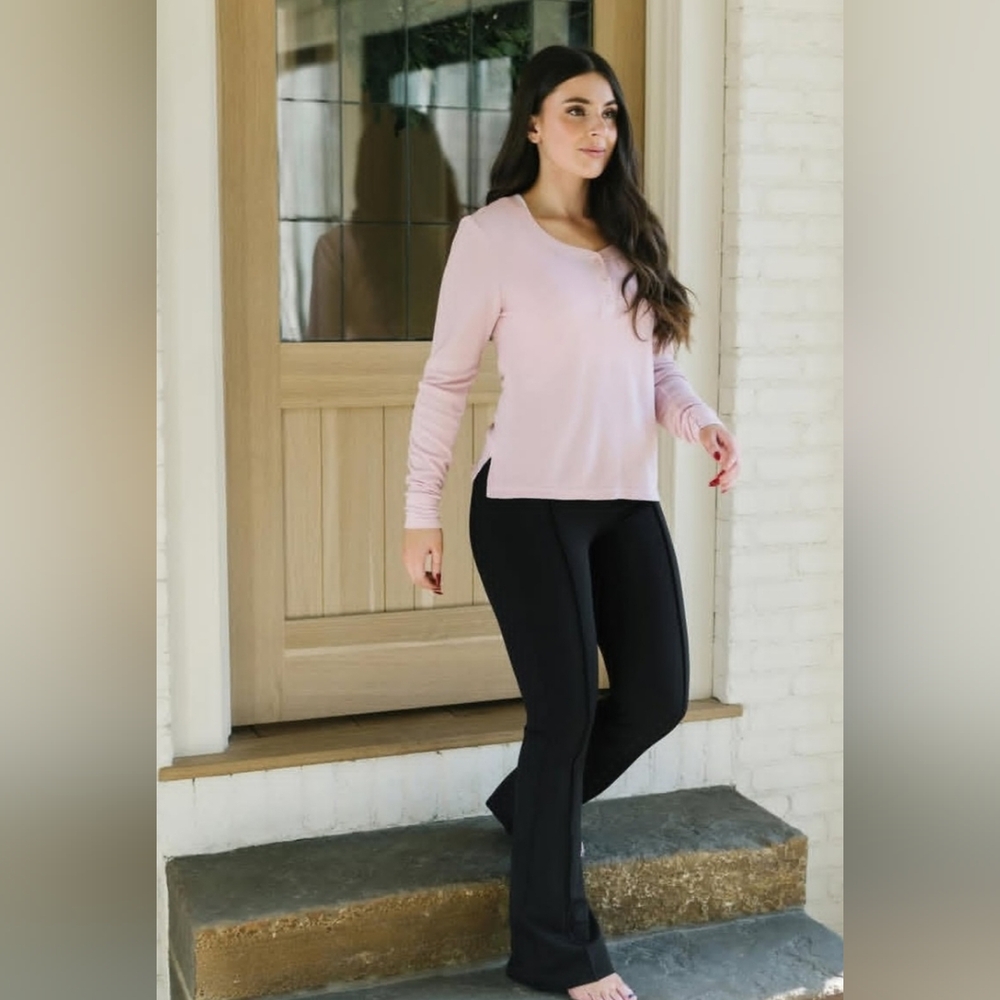 Zyia- Black Remi Flare Women's Pants